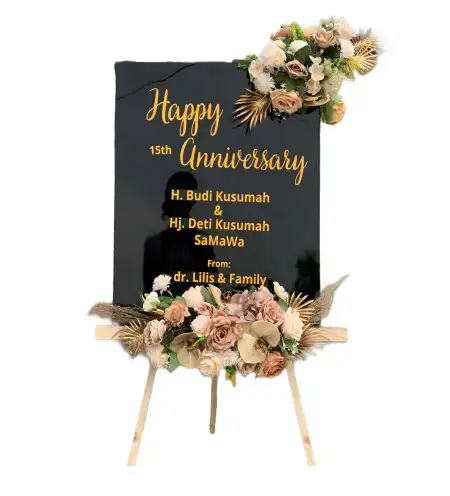 Papan Bunga Akrilik Depapre
